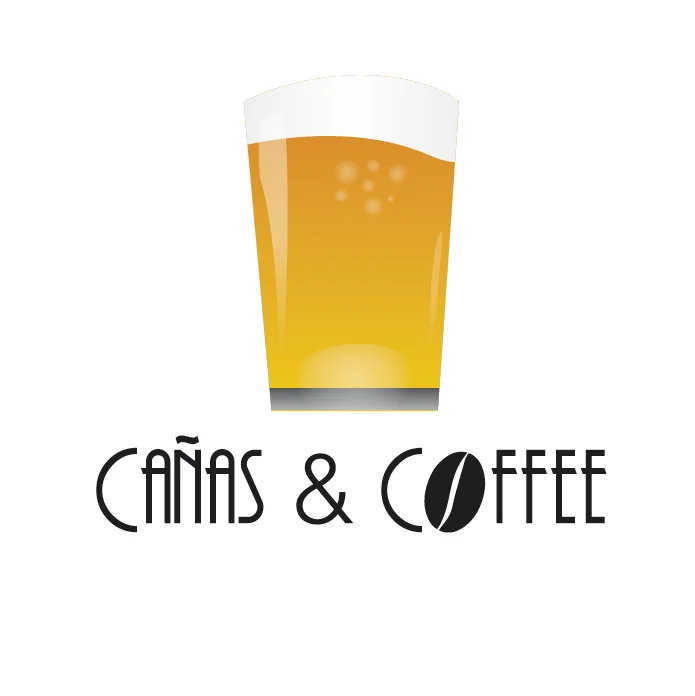 Logo de Cañas & Coffee, el bar asociado a Delicia Catering.